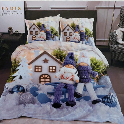 Weihnachtliche Bettwäsche