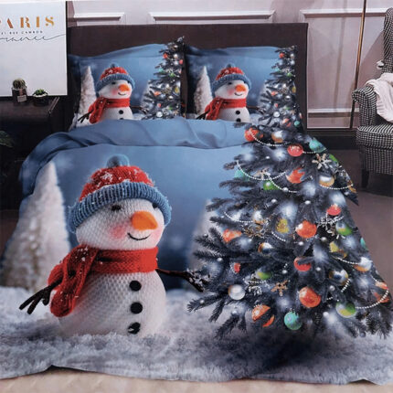 Weihnachtliche Bettwäsche