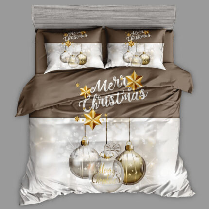 Weihnachtliche Bettwäsche