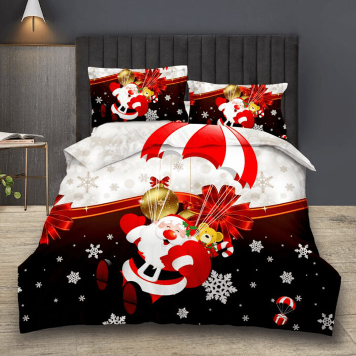 Weihnachtliche Bettwäsche