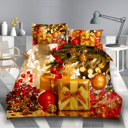 Weihnachtliche Bettwäsche