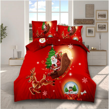 Weihnachtliche Bettwäsche